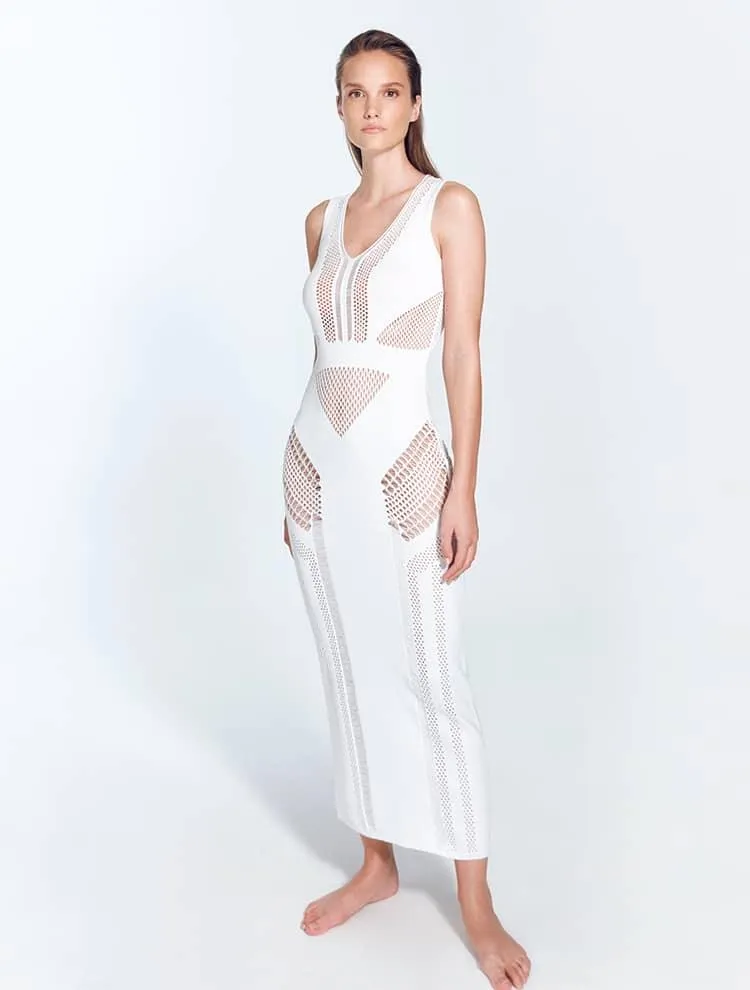 Izzy White Dress