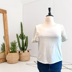 Lace Sleeve Top