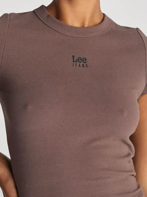 Lee 95' Essential Rib Tee - Dune
