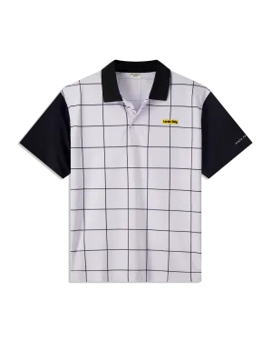 Locals Only Polo - White/Black
