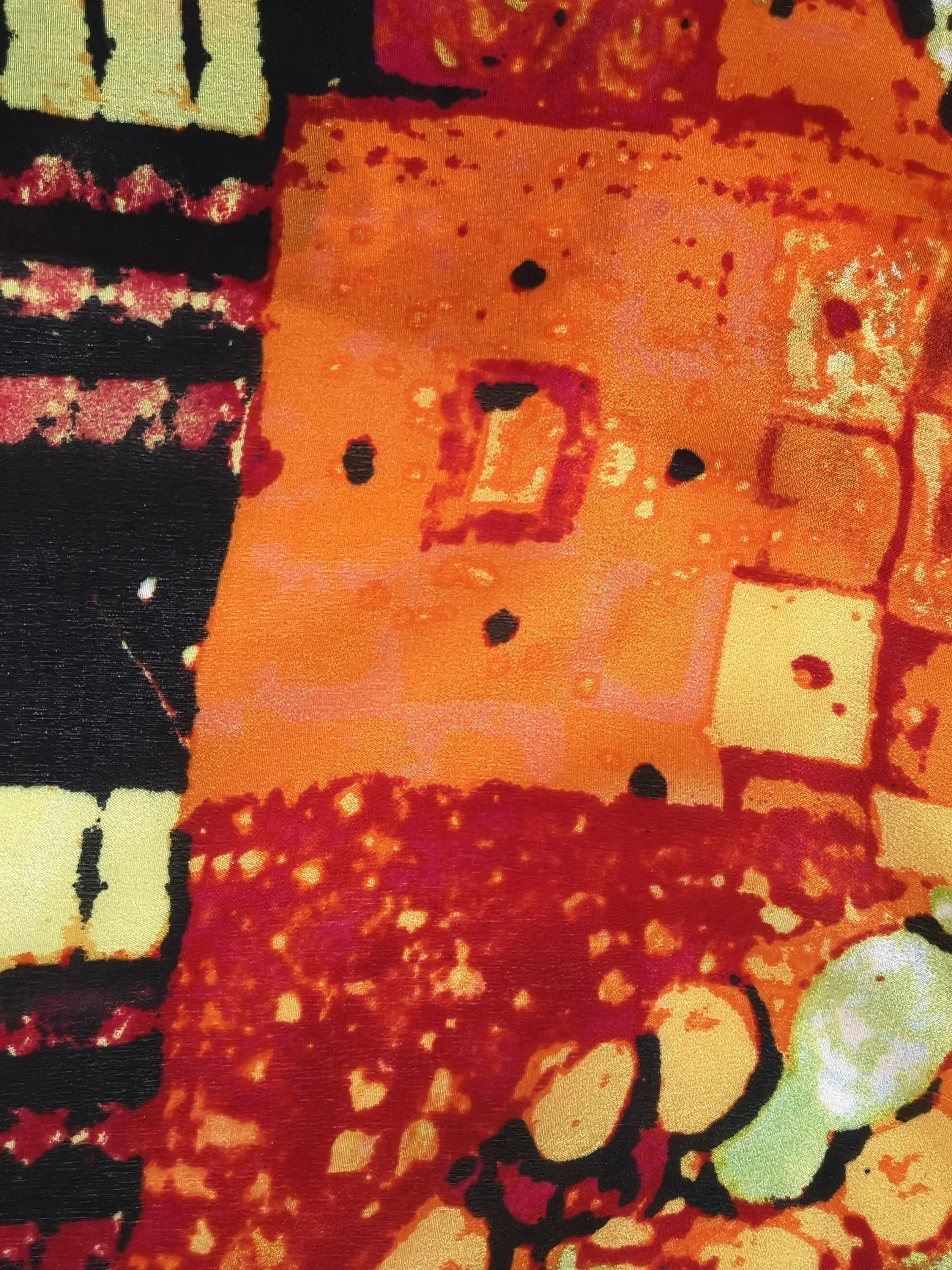 Long Charmeuse Silk Scarf Classic Painting By Klimt LZD123
