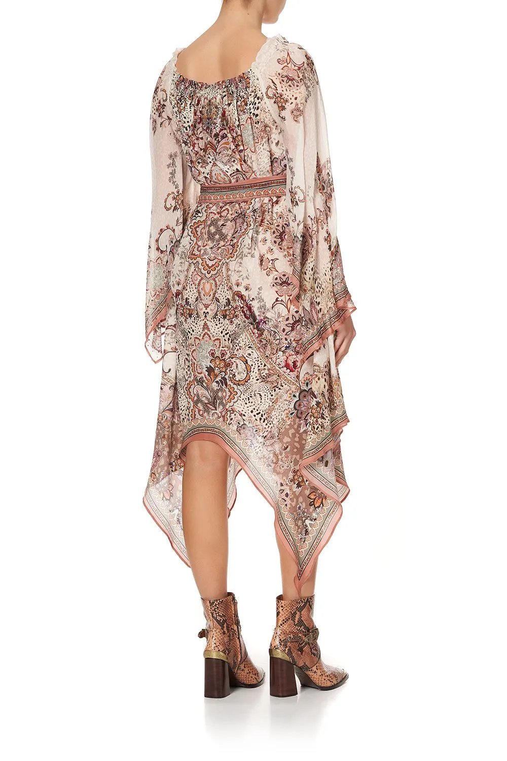 LONG DRESS WITH HANDKERCHIEF HEM TALES OF TALITHA
