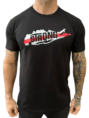 Long Island Strong Thin Red Line T Shirt