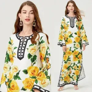 Loose Bohemian Holiday Dress Women