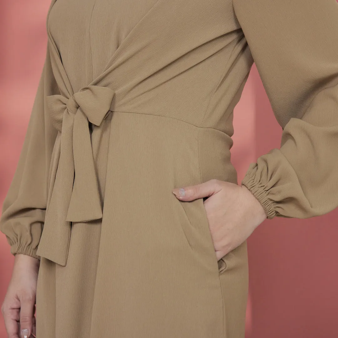 Lumina Maxi Dress - Nude