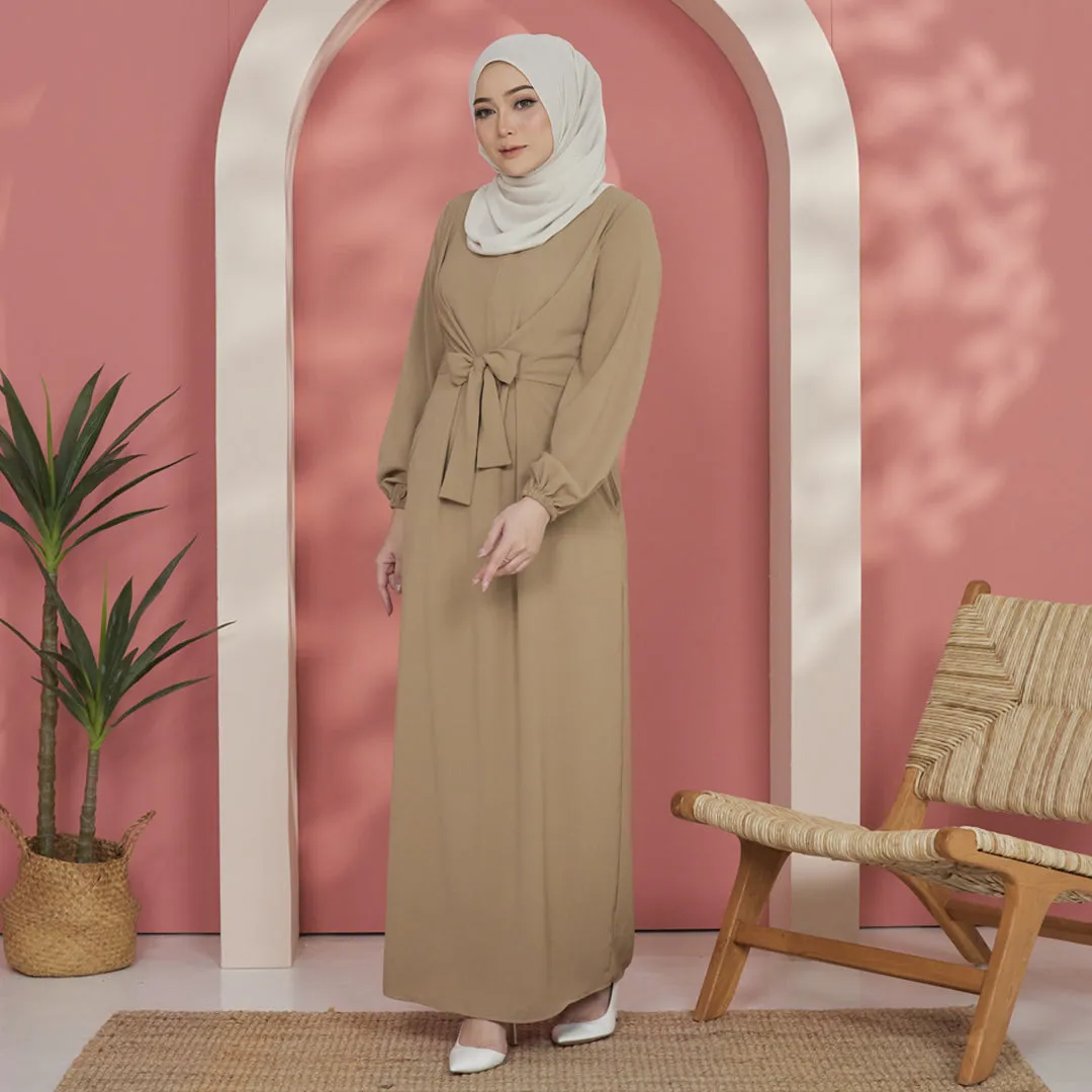 Lumina Maxi Dress - Nude