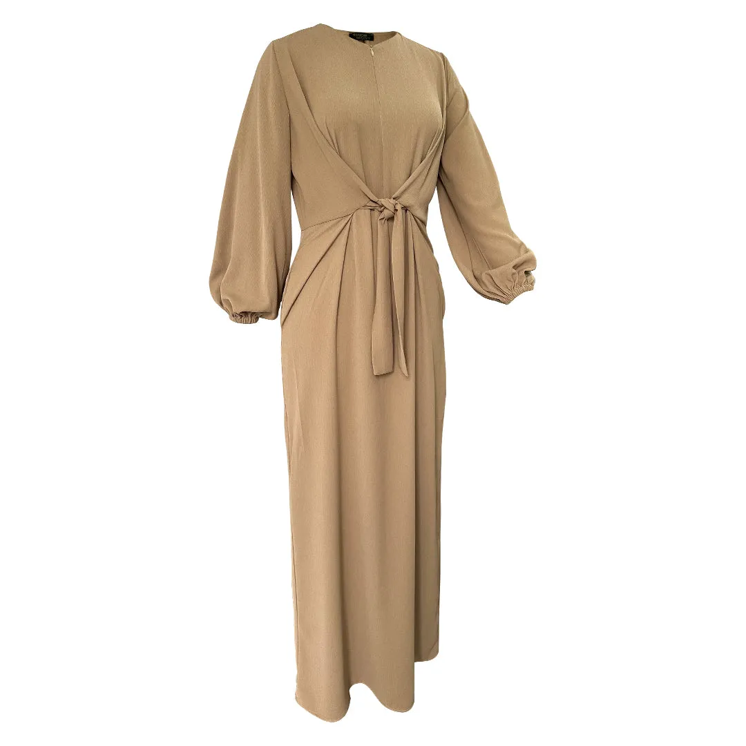 Lumina Maxi Dress - Nude