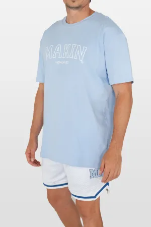 MAKIN TEE IN BLUE