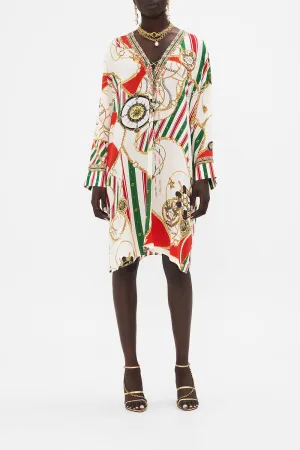 METAL EYELET KAFTAN SALUTI SUMMERTIME