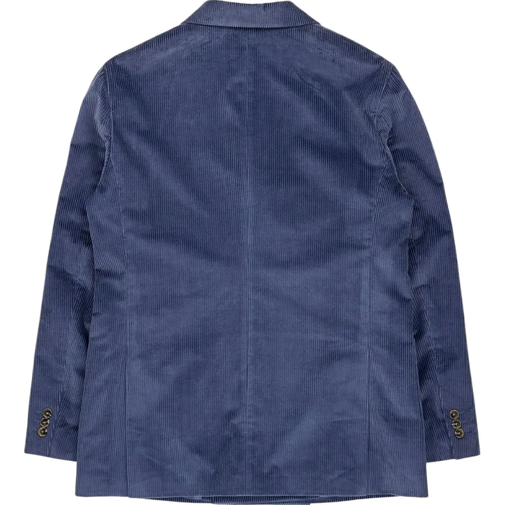 Moss Blue Relaxed Fit Blazer