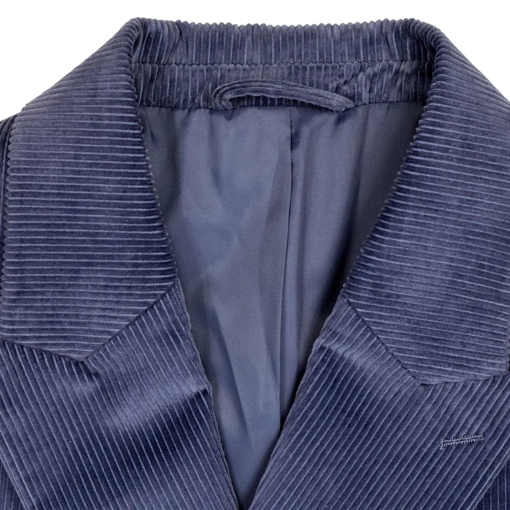Moss Blue Relaxed Fit Blazer