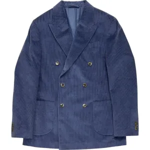 Moss Blue Relaxed Fit Blazer