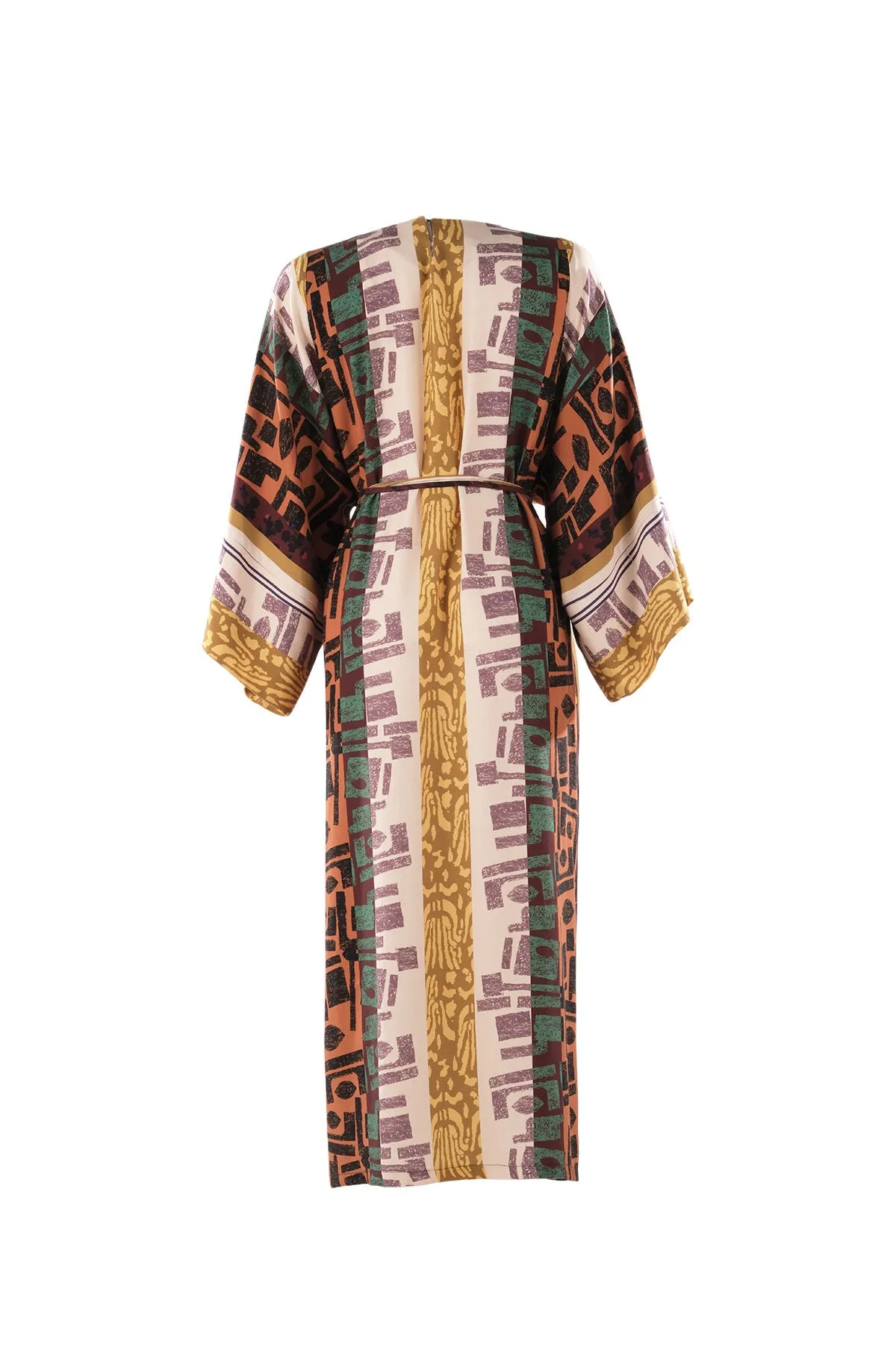 Multicolored Harmony Kaftan Dress