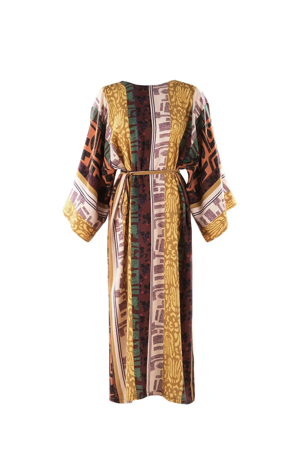 Multicolored Harmony Kaftan Dress