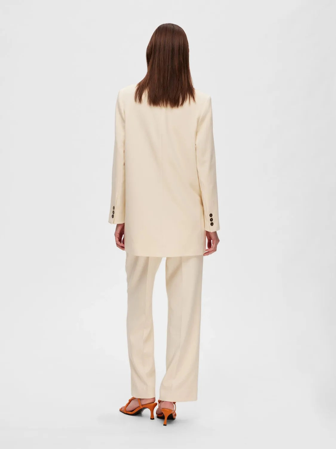 Myla Ls Relaxed Blazer - Birch