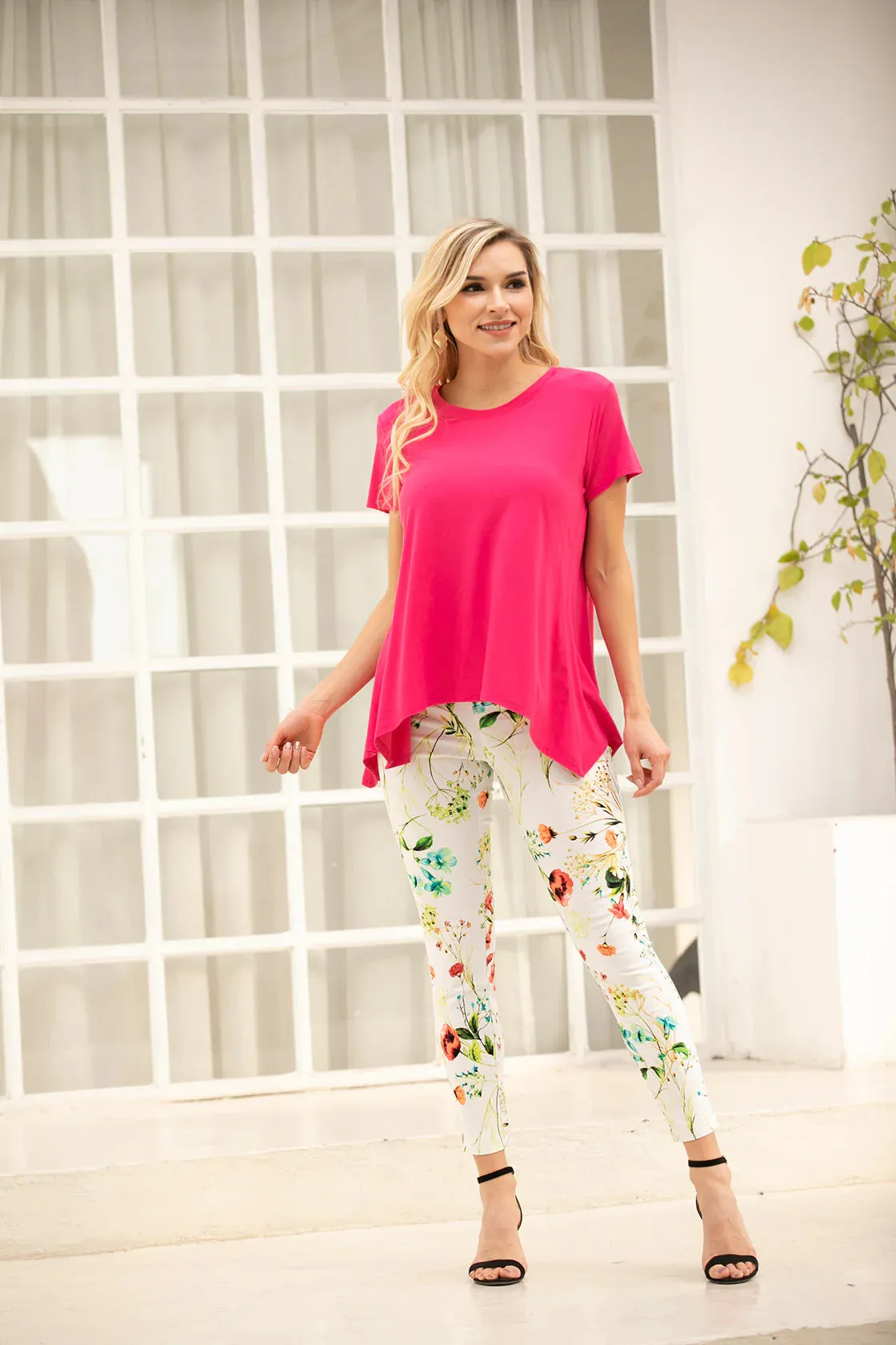 OFV - BAMBOO  FLIRTY TOP