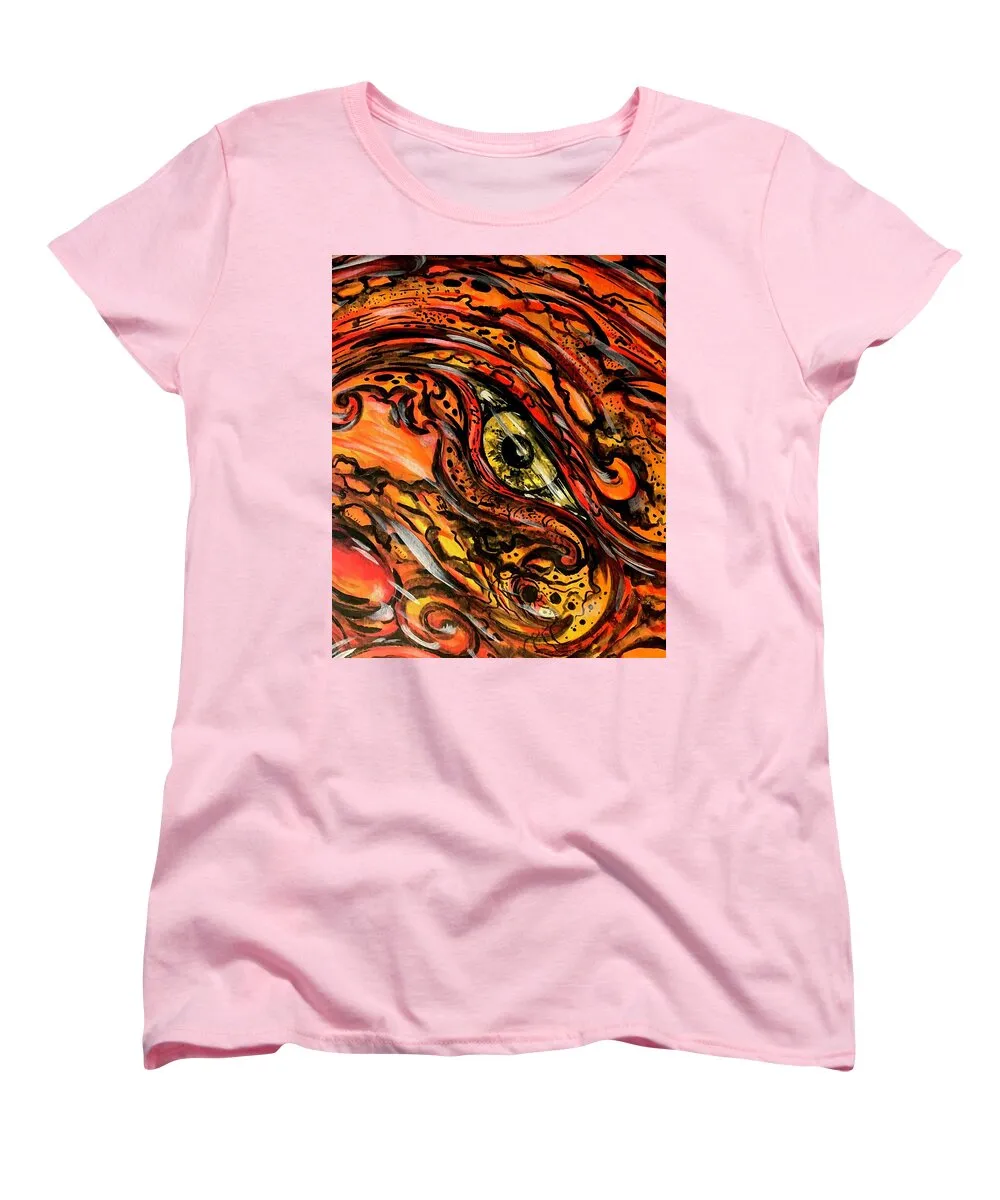 Orange Eye - Women's T-Shirt (Standard Fit)