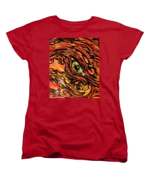 Orange Eye - Women's T-Shirt (Standard Fit)