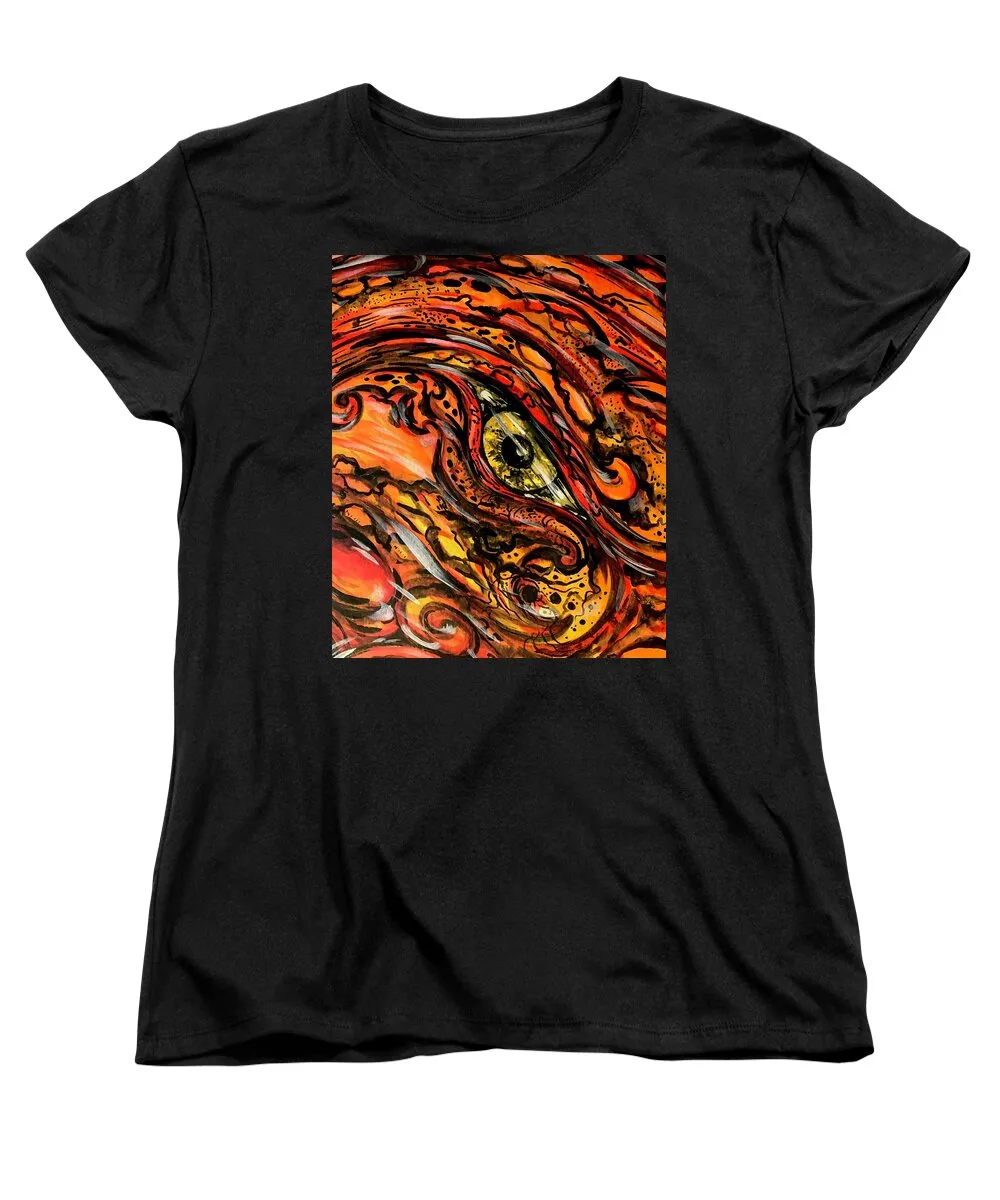 Orange Eye - Women's T-Shirt (Standard Fit)