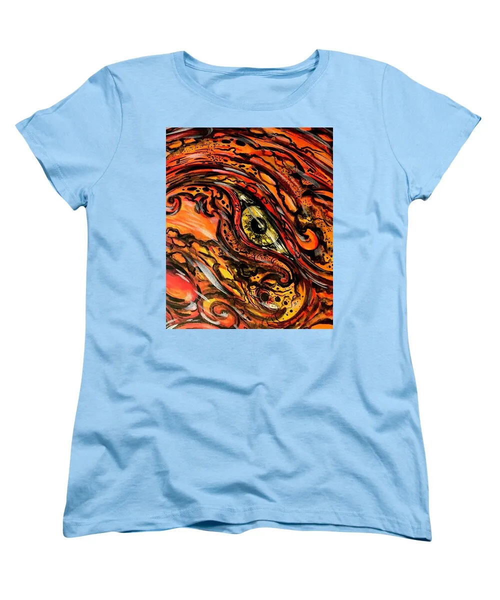Orange Eye - Women's T-Shirt (Standard Fit)