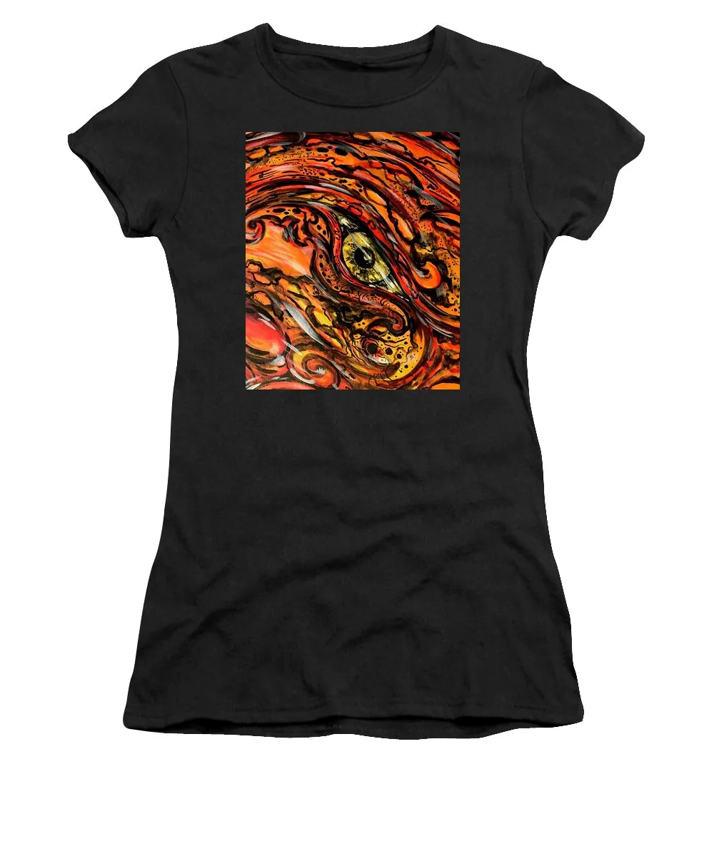 Orange Eye - Women's T-Shirt