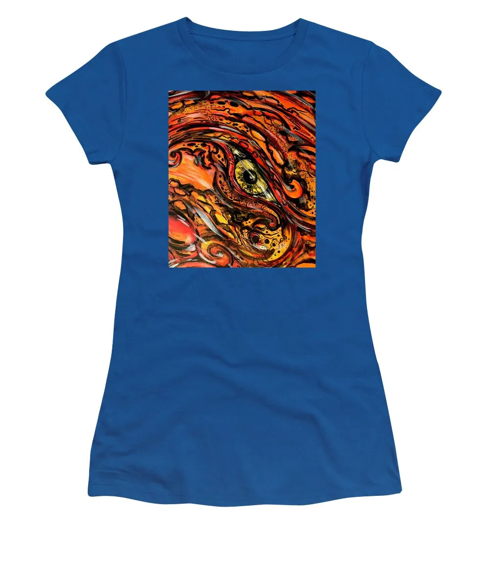 Orange Eye - Women's T-Shirt