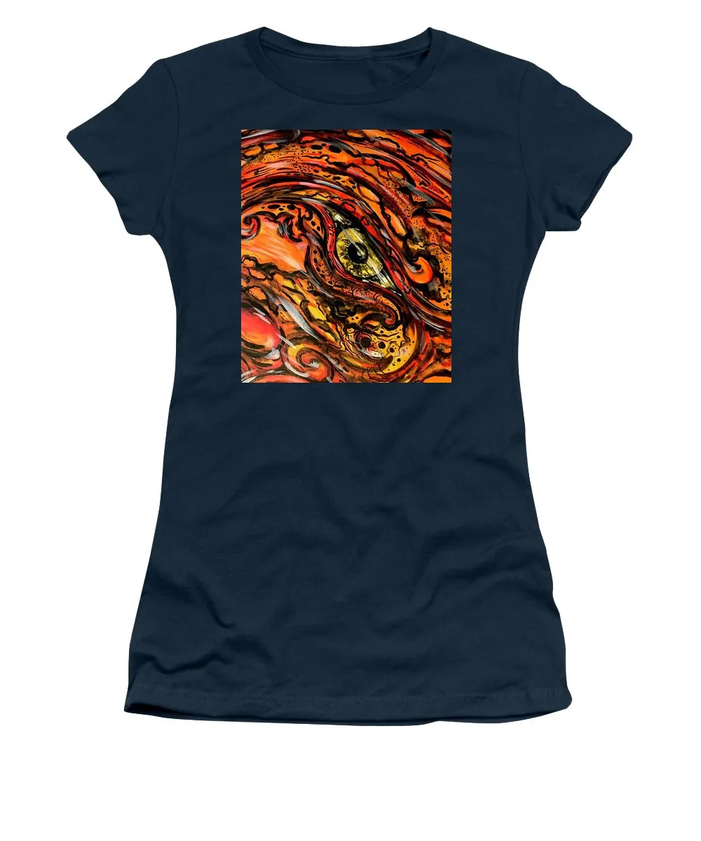 Orange Eye - Women's T-Shirt
