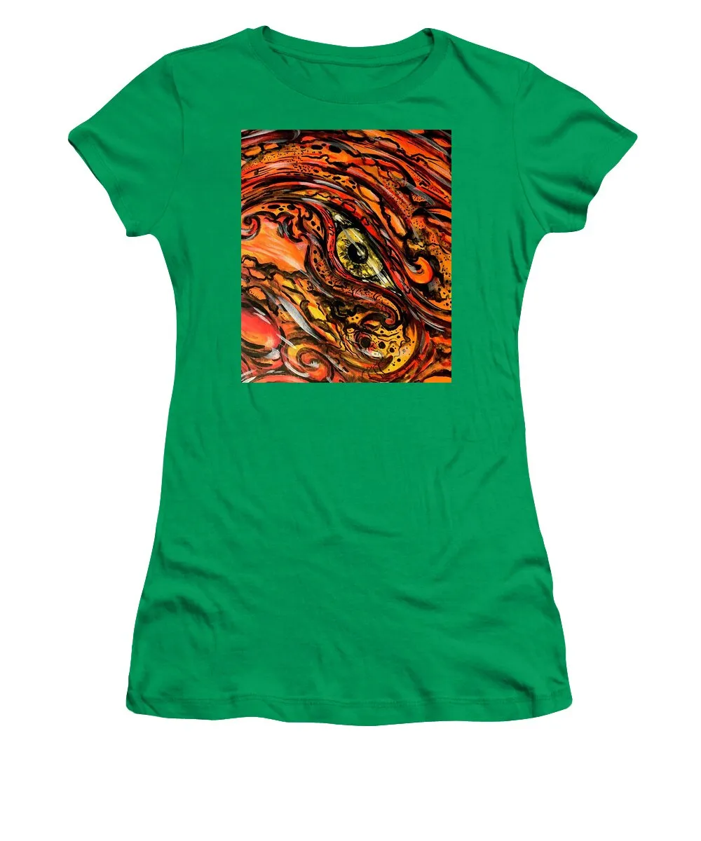 Orange Eye - Women's T-Shirt