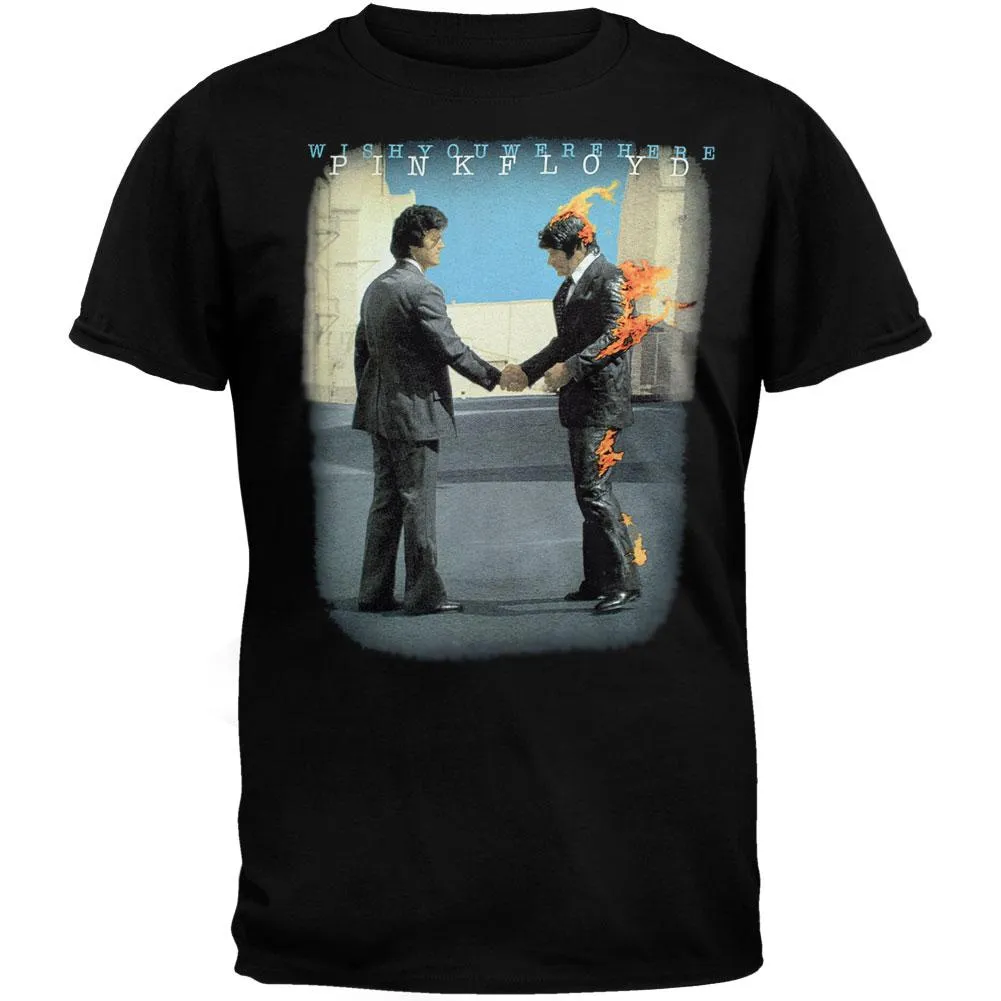 Pink Floyd - Large Print Burning Man T-Shirt