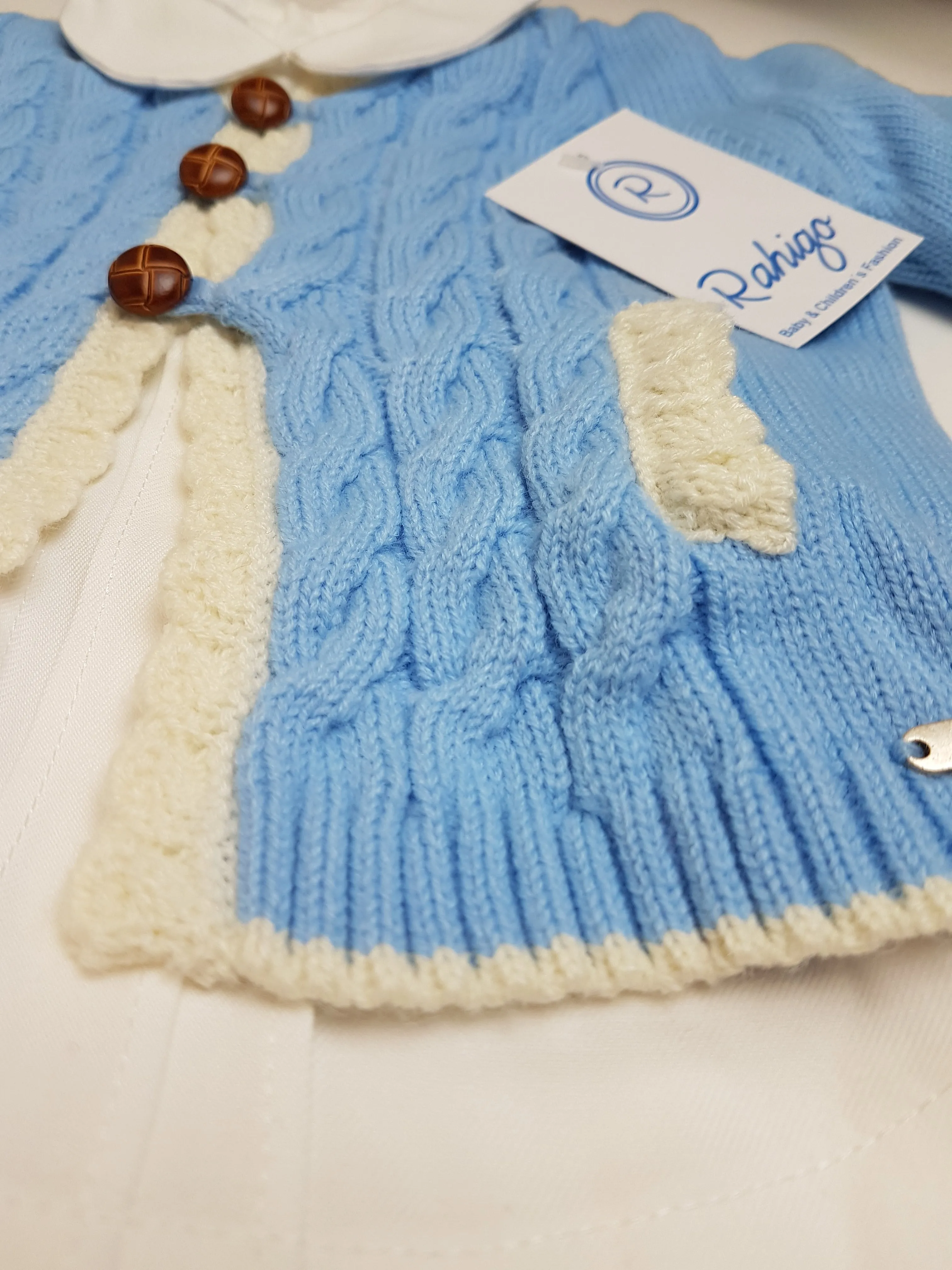 Rahigo knitted set - Blue