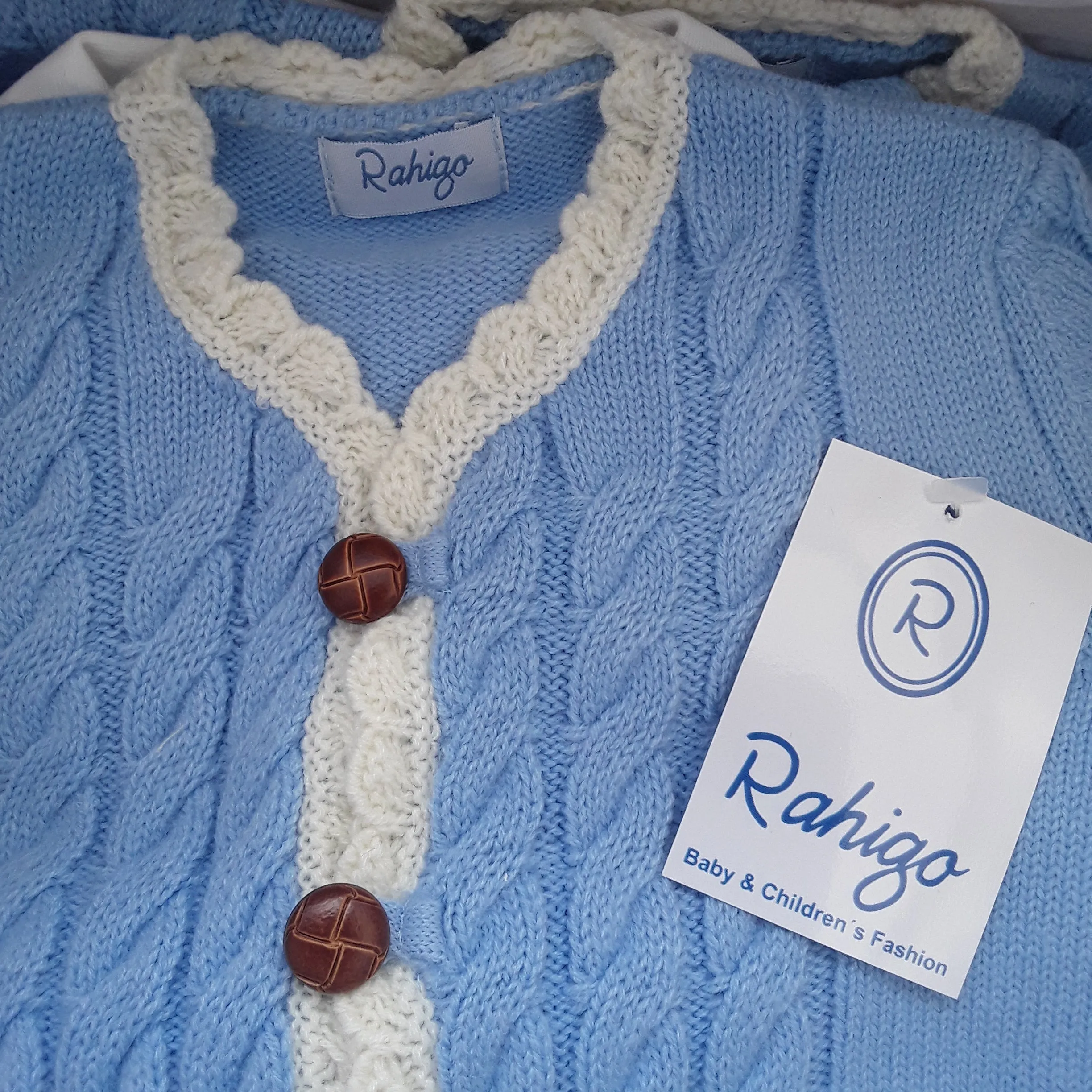 Rahigo knitted set - Blue