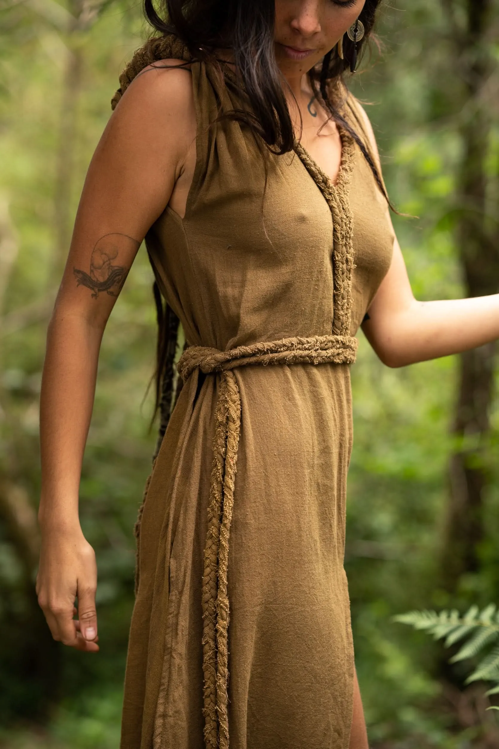 Raw Bohemian Frayed Dress - Wholesale