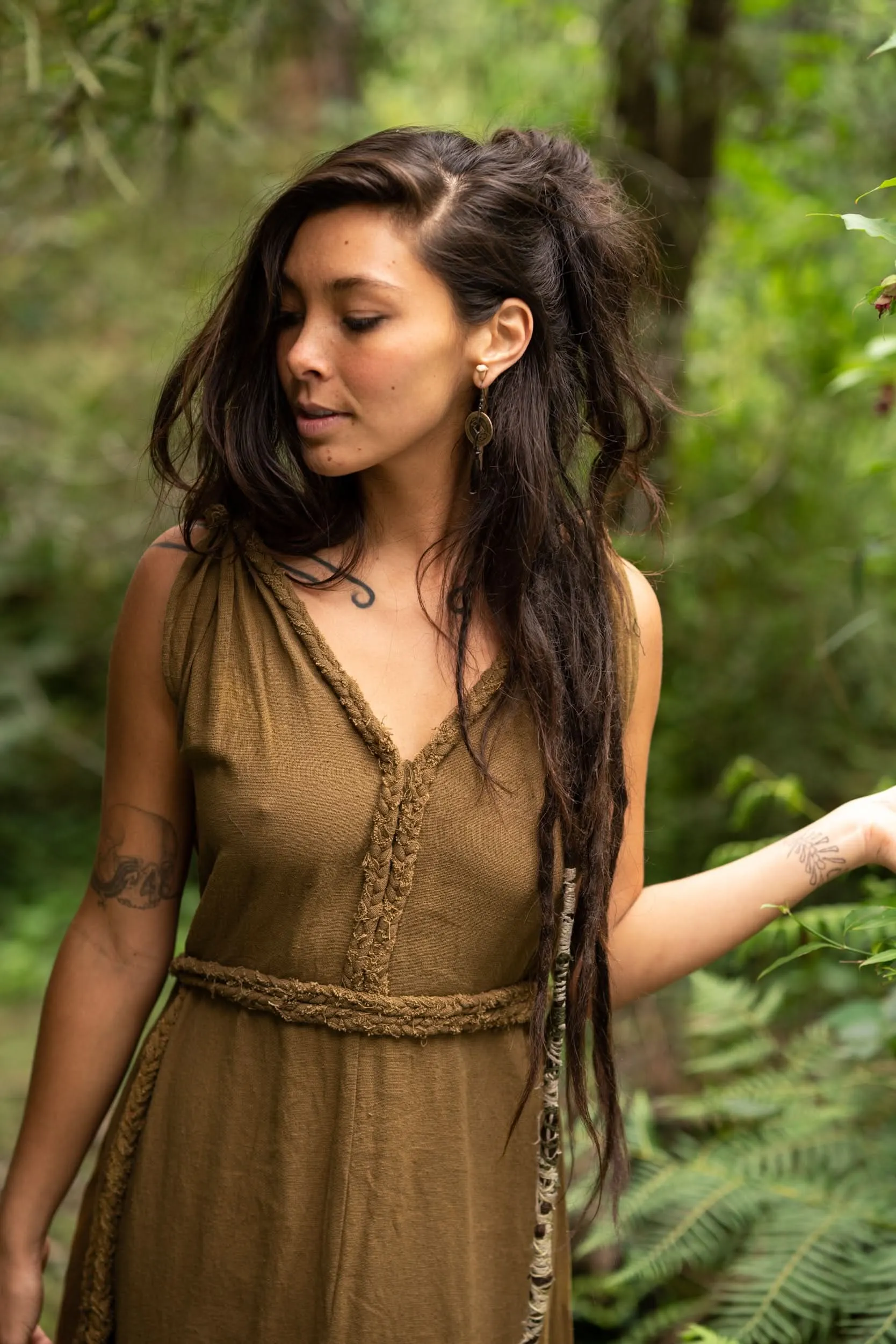 Raw Bohemian Frayed Dress - Wholesale