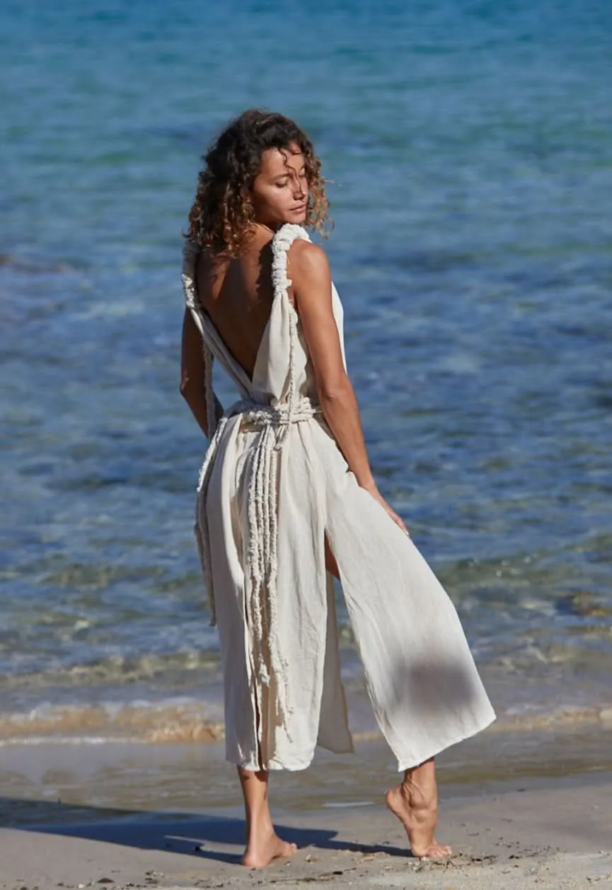 Raw Bohemian Frayed Dress - Wholesale