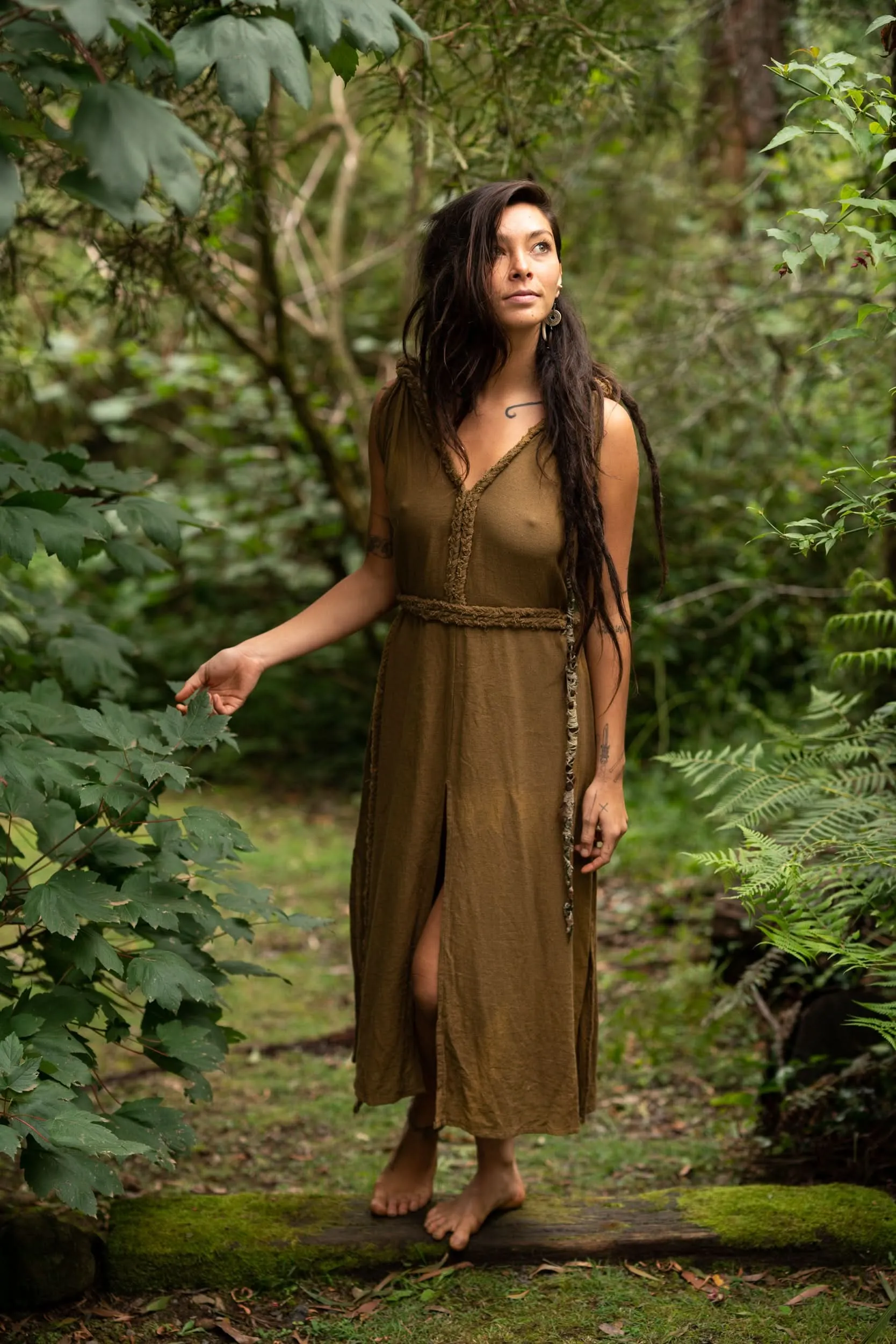 Raw Bohemian Frayed Dress - Wholesale