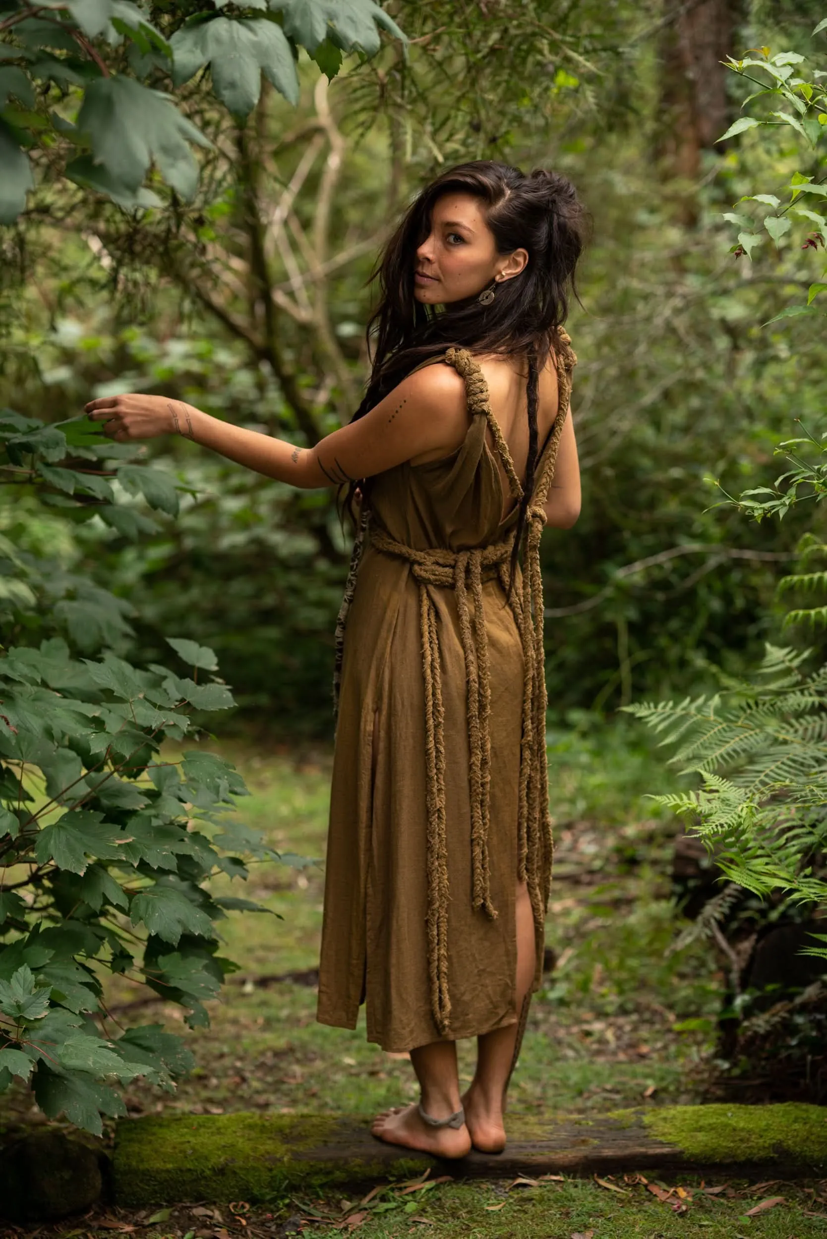 Raw Bohemian Frayed Dress - Wholesale