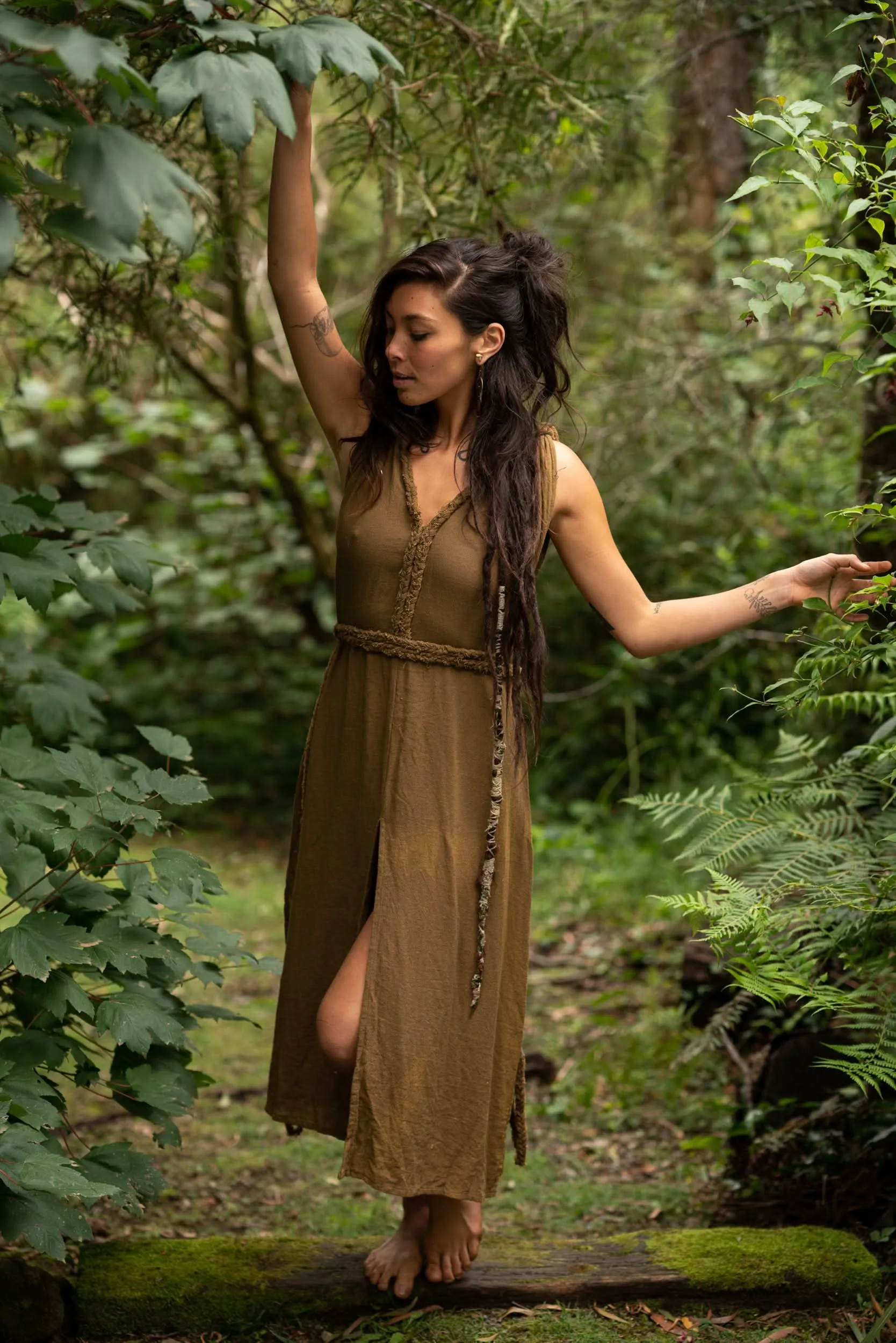 Raw Bohemian Frayed Dress - Wholesale