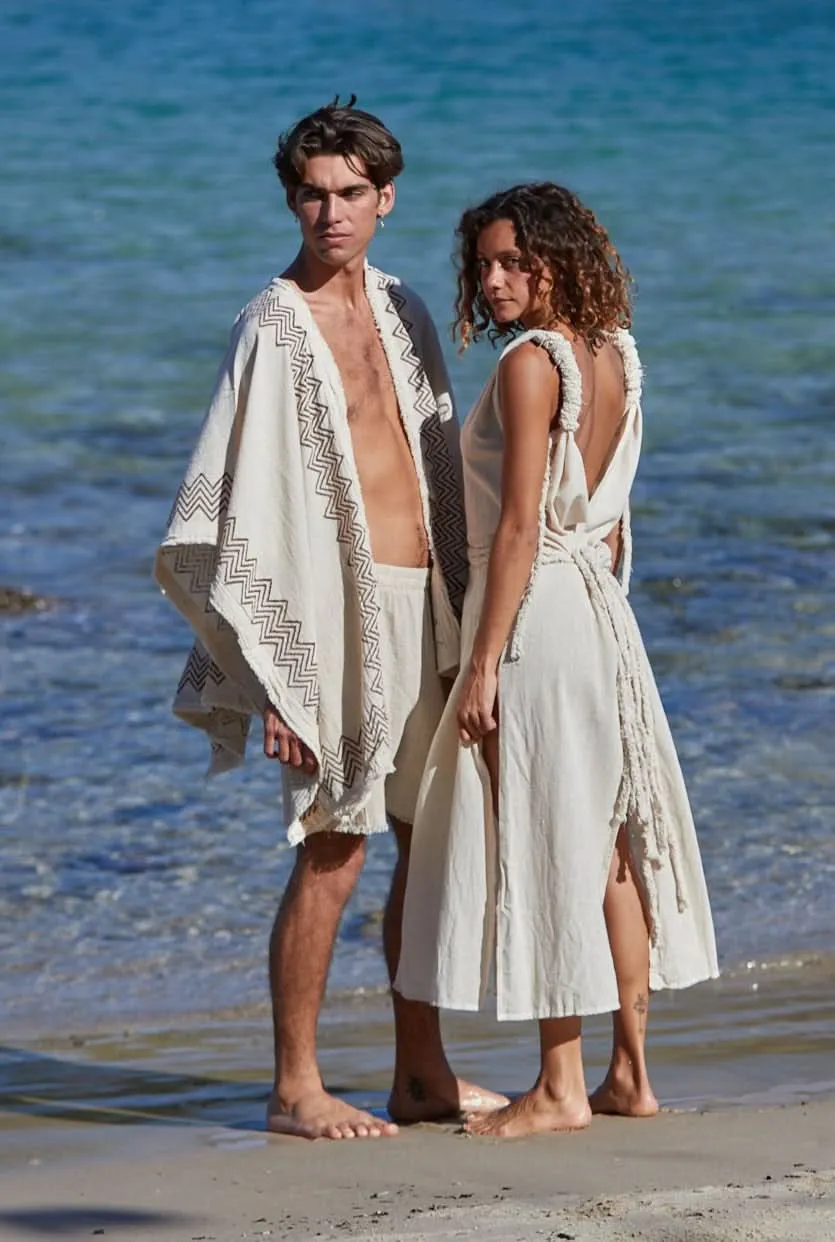 Raw Bohemian Frayed Dress - Wholesale