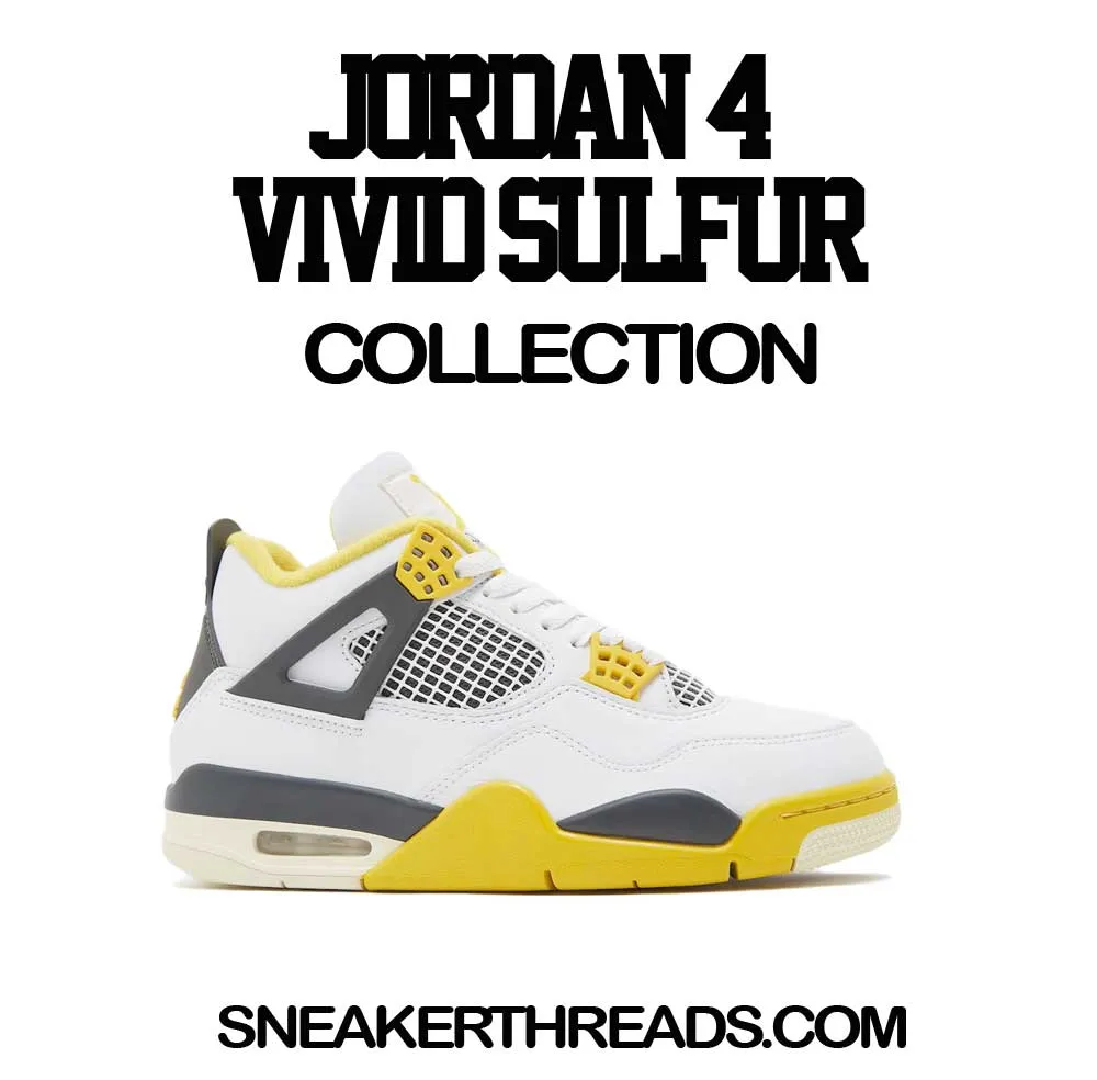 Retro 4 Vivid Sulfur Fly Kicks Shirt