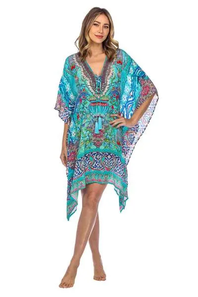 Secret Garden Short Kaftan