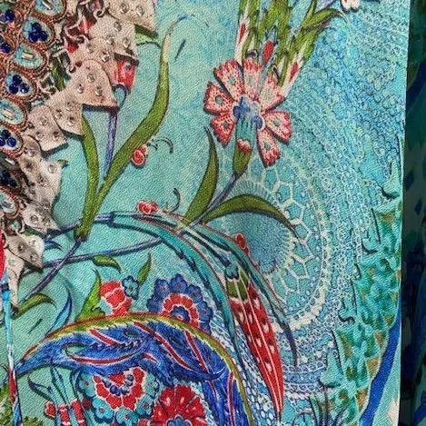 Secret Garden Short Kaftan