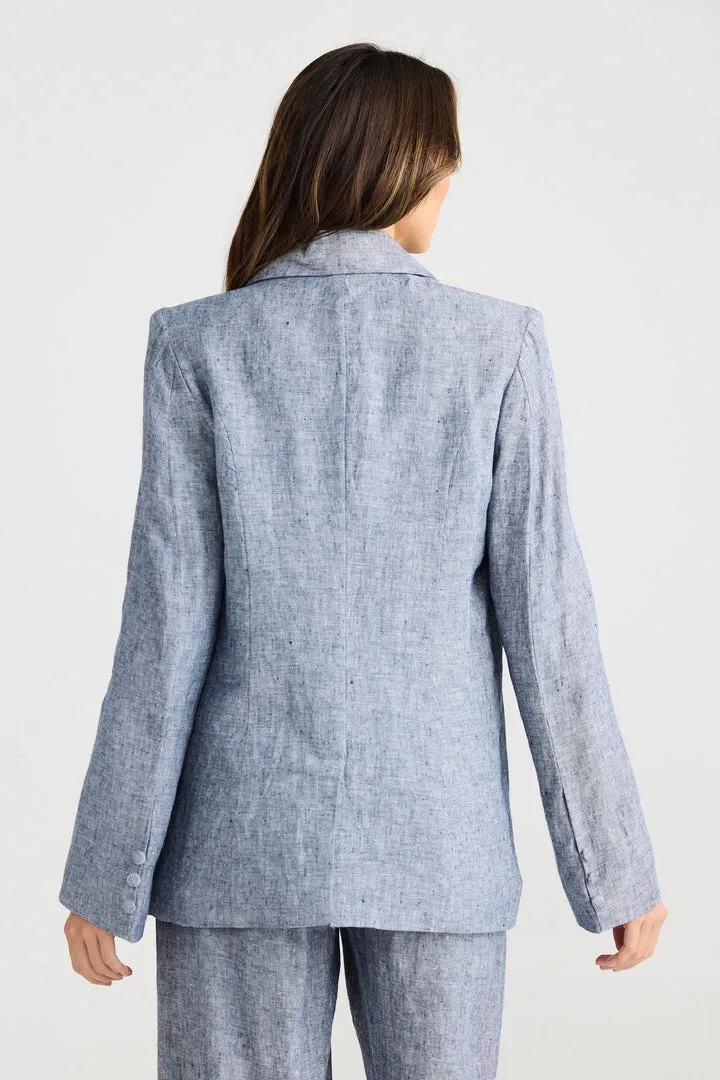 Shanty SH2492-1 Adel Blazer Navy Fleck