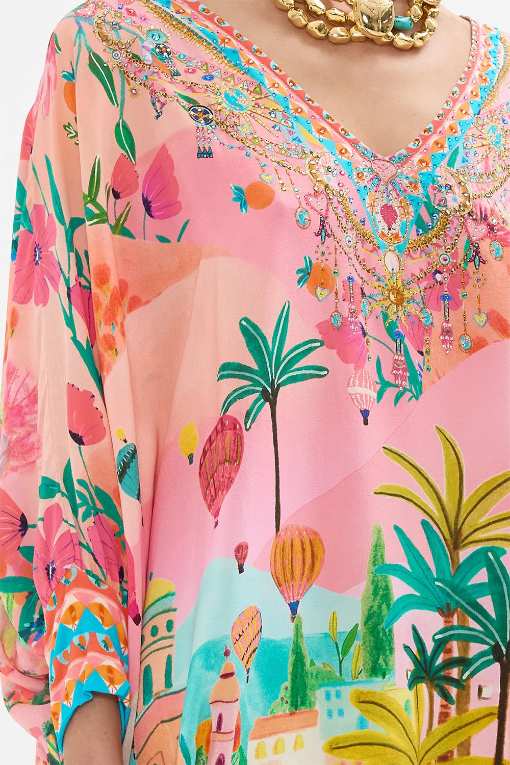 SHORT KAFTAN WITH CUFF SISTER SUNSET