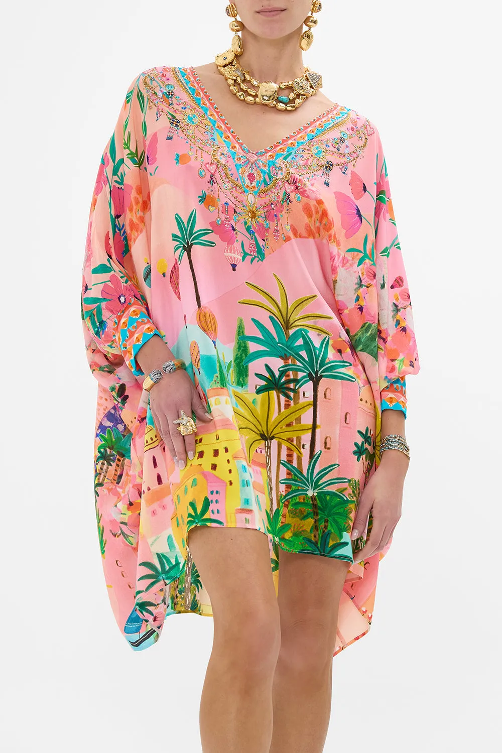 SHORT KAFTAN WITH CUFF SISTER SUNSET
