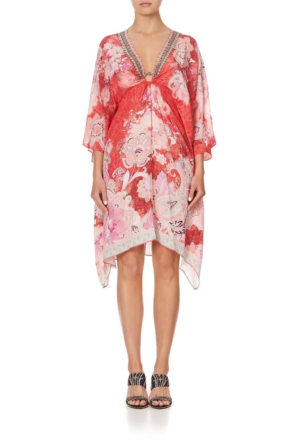 SHORT KAFTAN WITH HARDWARE PALACE MUSE