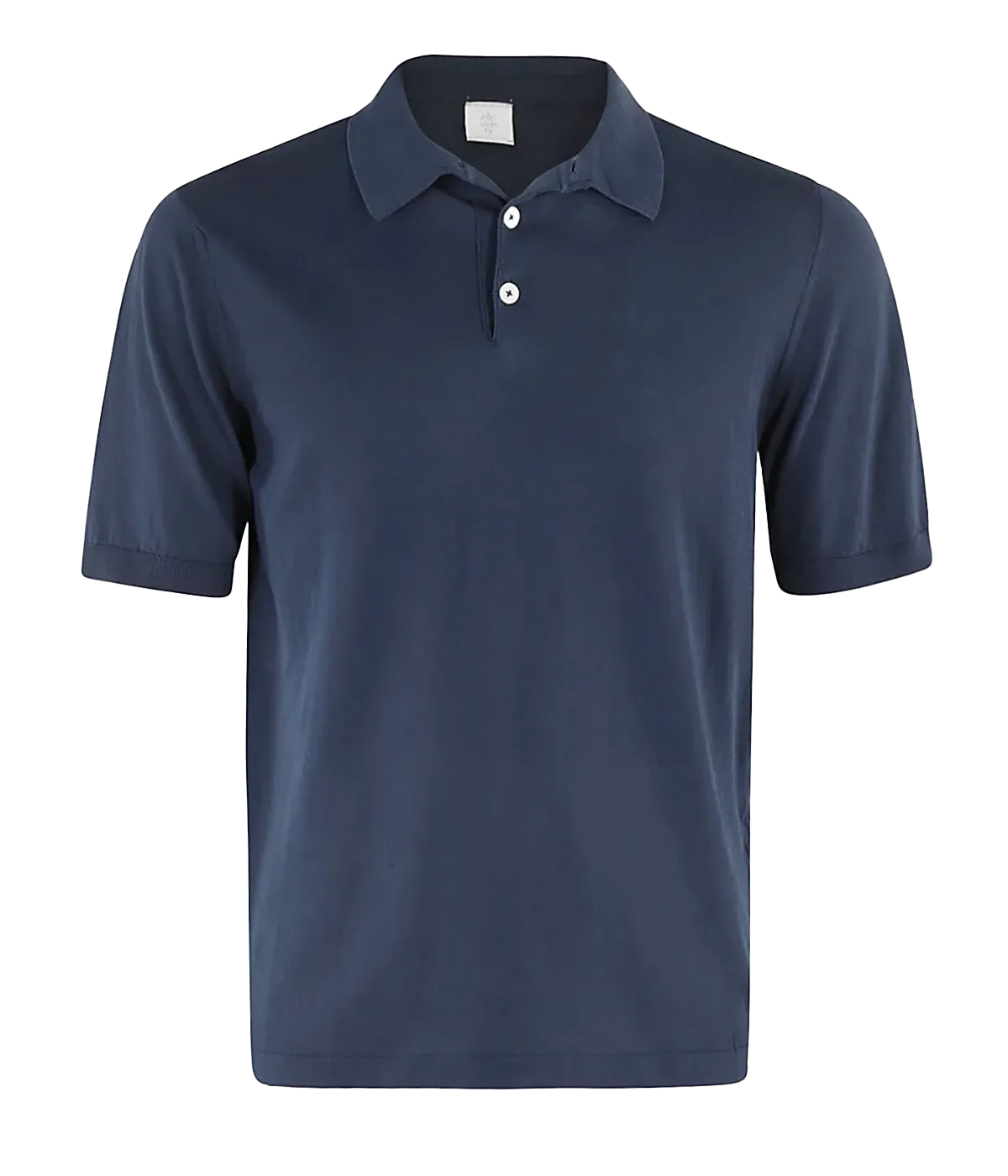 Short Sleeve Polo in Blue