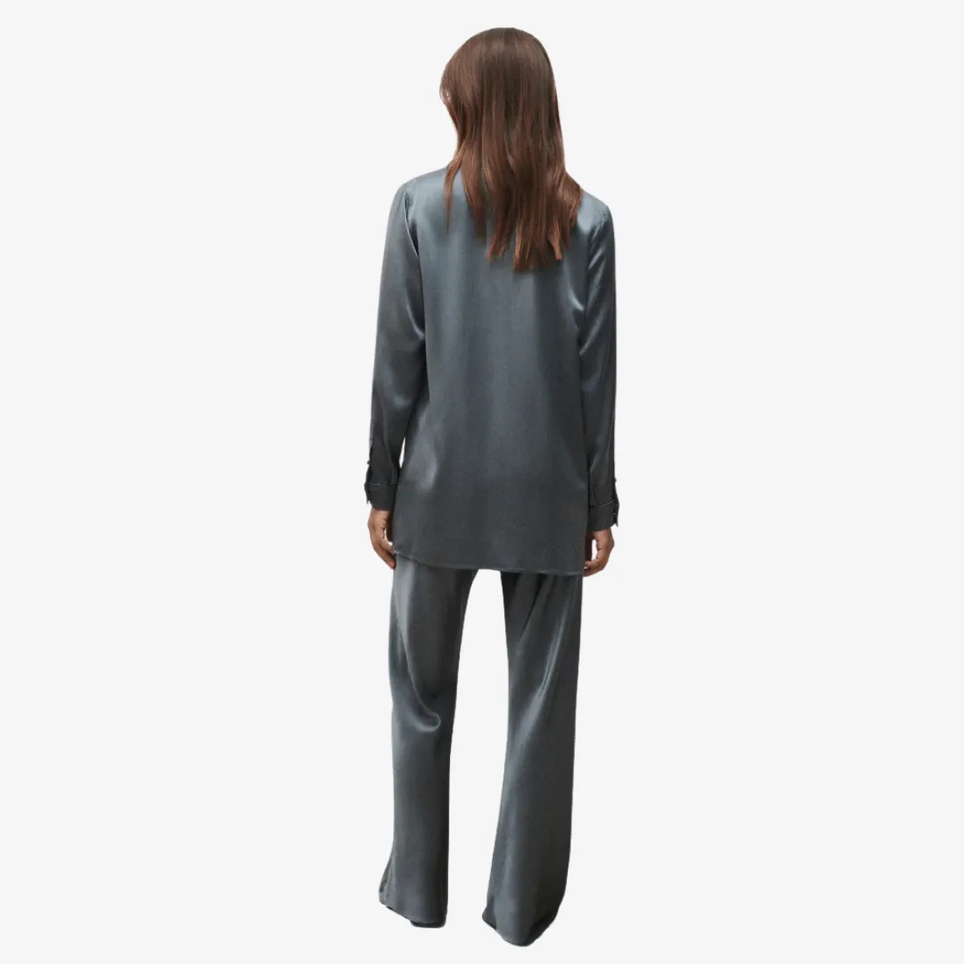 SILK LAUNDRY RELAXED BLAZER