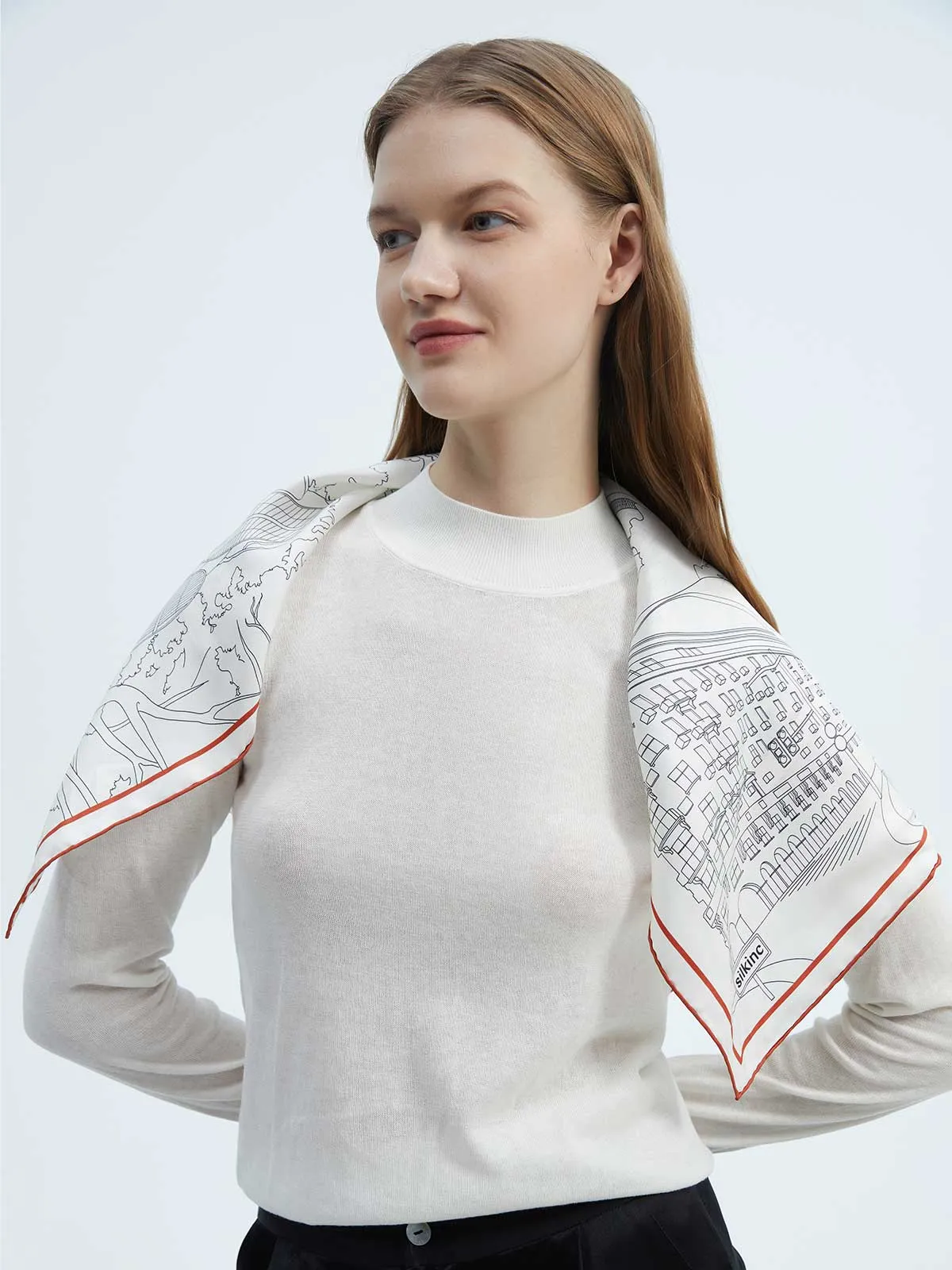 Silkinc Shanghai Silk Scarf