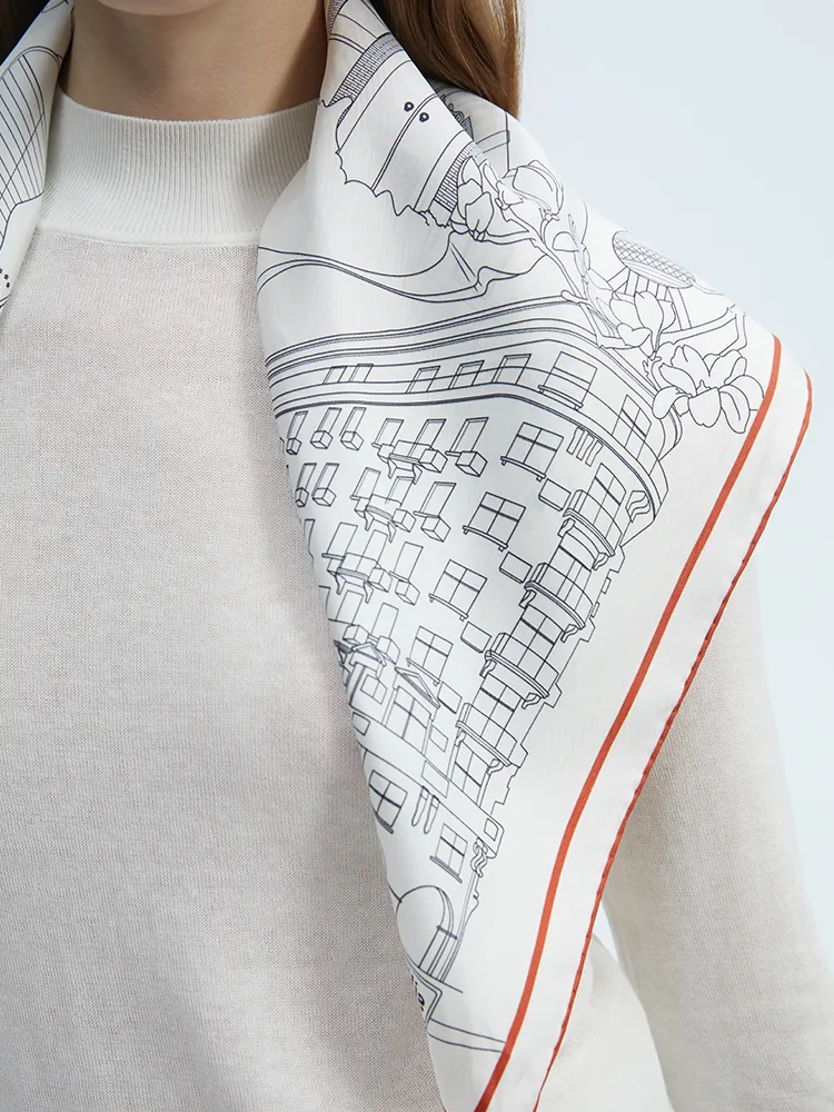 Silkinc Shanghai Silk Scarf