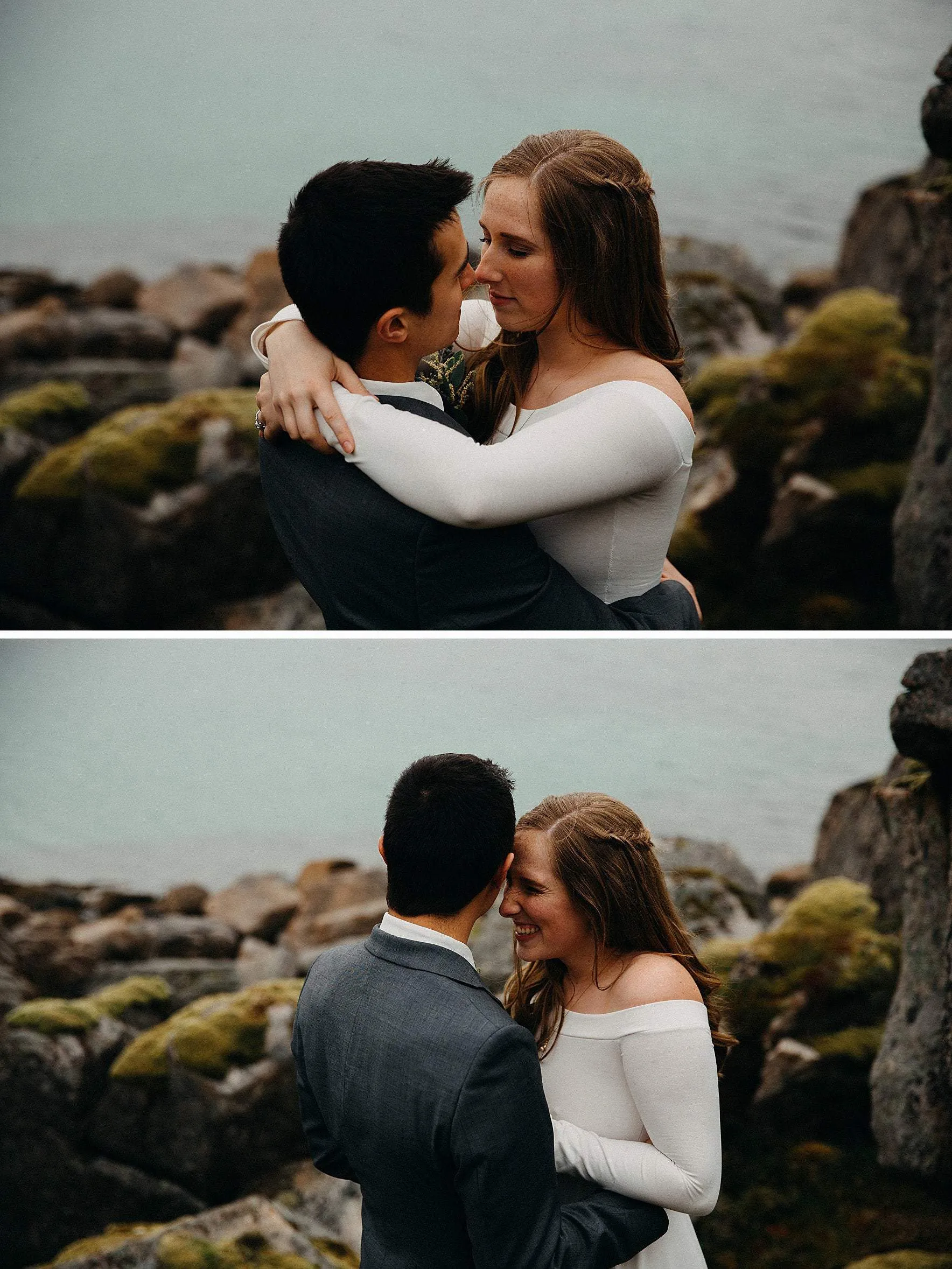 Simply Bohemian Wedding Dress ~ Long sleeved version
